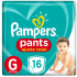 FRALDA PAMPERS PANTS CONF.S C/16 G